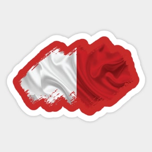 Flag of Malta Sticker